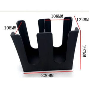 Khay đựng ly - Chữ U 2 Ngăn