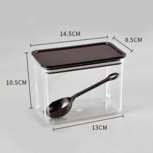 Hộp Nhựa Đựng Cà Phê 0.7L - không có muỗng