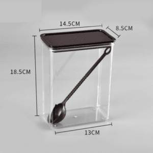 Hộp Nhựa Đựng Cà Phê 1.5L - ko có muỗng