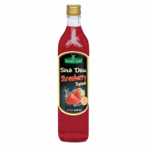 Siro Golden Farm 520ml - Dâu