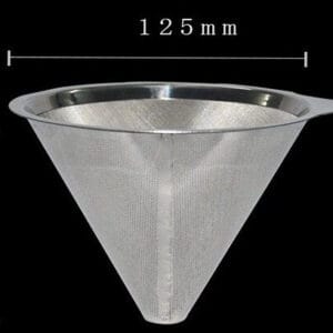 Phễu lọc trà inox 304 - 125mm