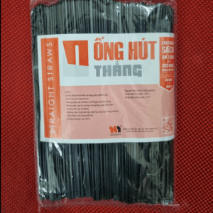 Ống hút đồ nóng màu đen