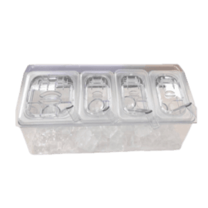 Bộ khay nhựa PC 1 khay 1/6 và 3 khay 1/9 * 15cm