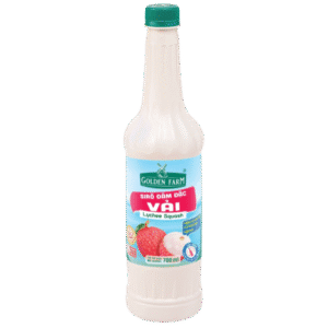Golden Farm - Siro Đậm Đặc Vải 700ml