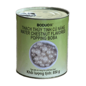 Boduo - Hạt Thuỷ Tinh Củ Năng Trắng - 850G