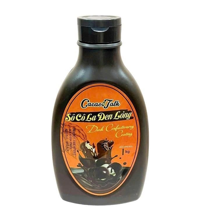 Cacao Talk - Sauce Socola Đen Lỏng - 1kg