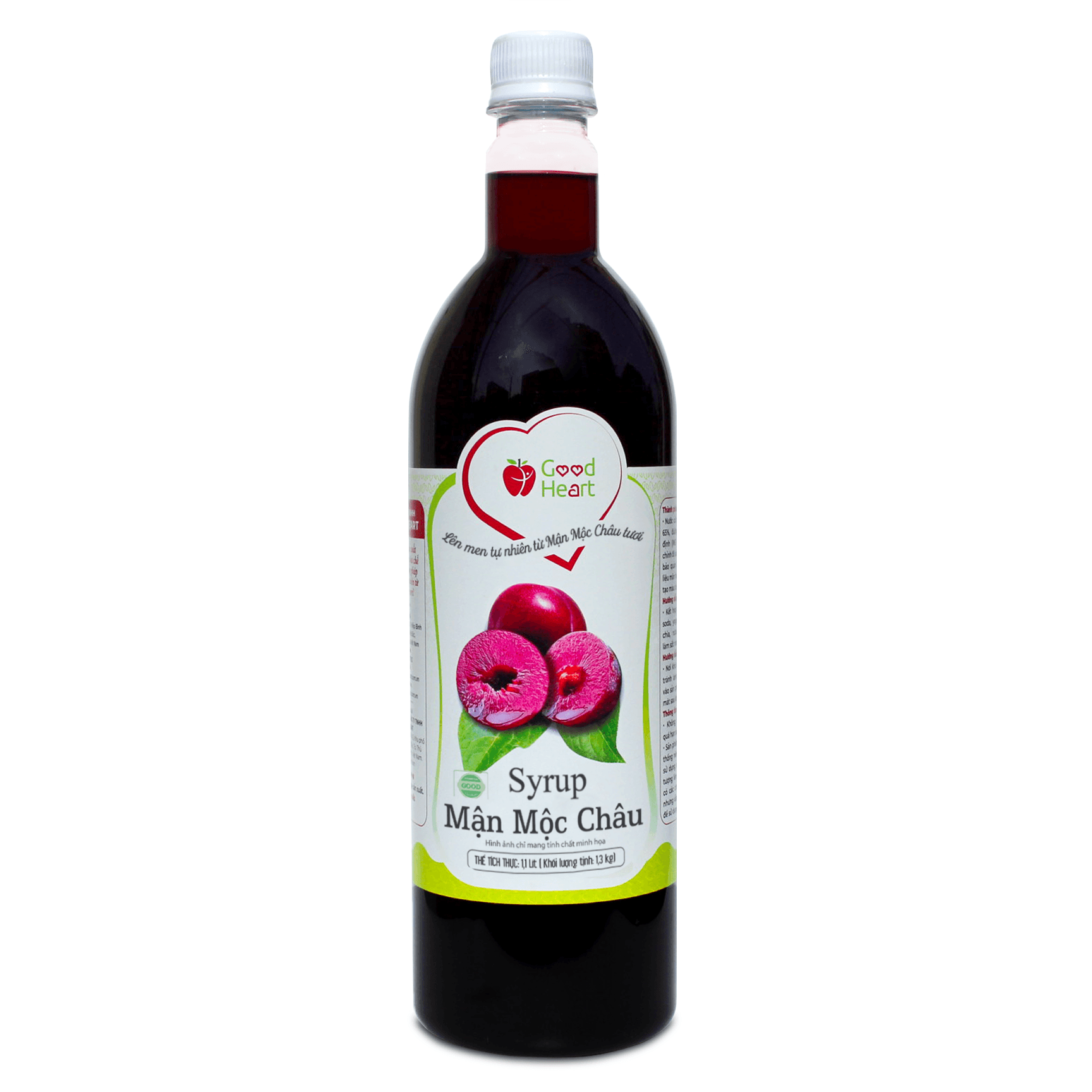 Good Heart - Syrup Mận Mộc Châu - 1L