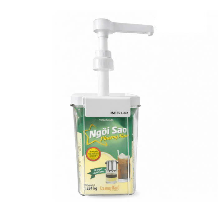 Bình Nhựa Đựng Sữa Đặc 1600ML