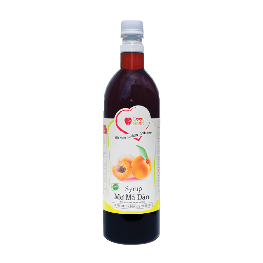 Good Heart - Syrup Mơ Má Đào - 1.1L