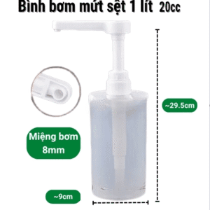 Bình Pump Mứt Sệt 20ml