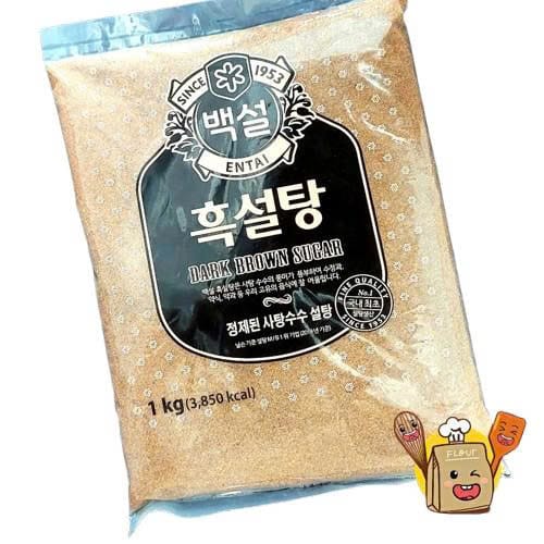 Entai - Đường Đen Hàn Quốc Loại 2  - 1Kg