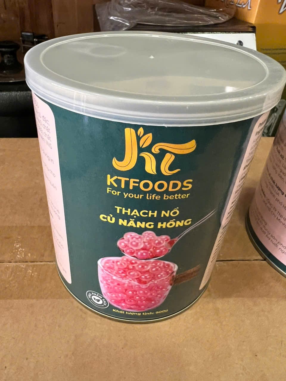 KT FOODS - Hạt Nổ Củ Năng Hồng - 900G