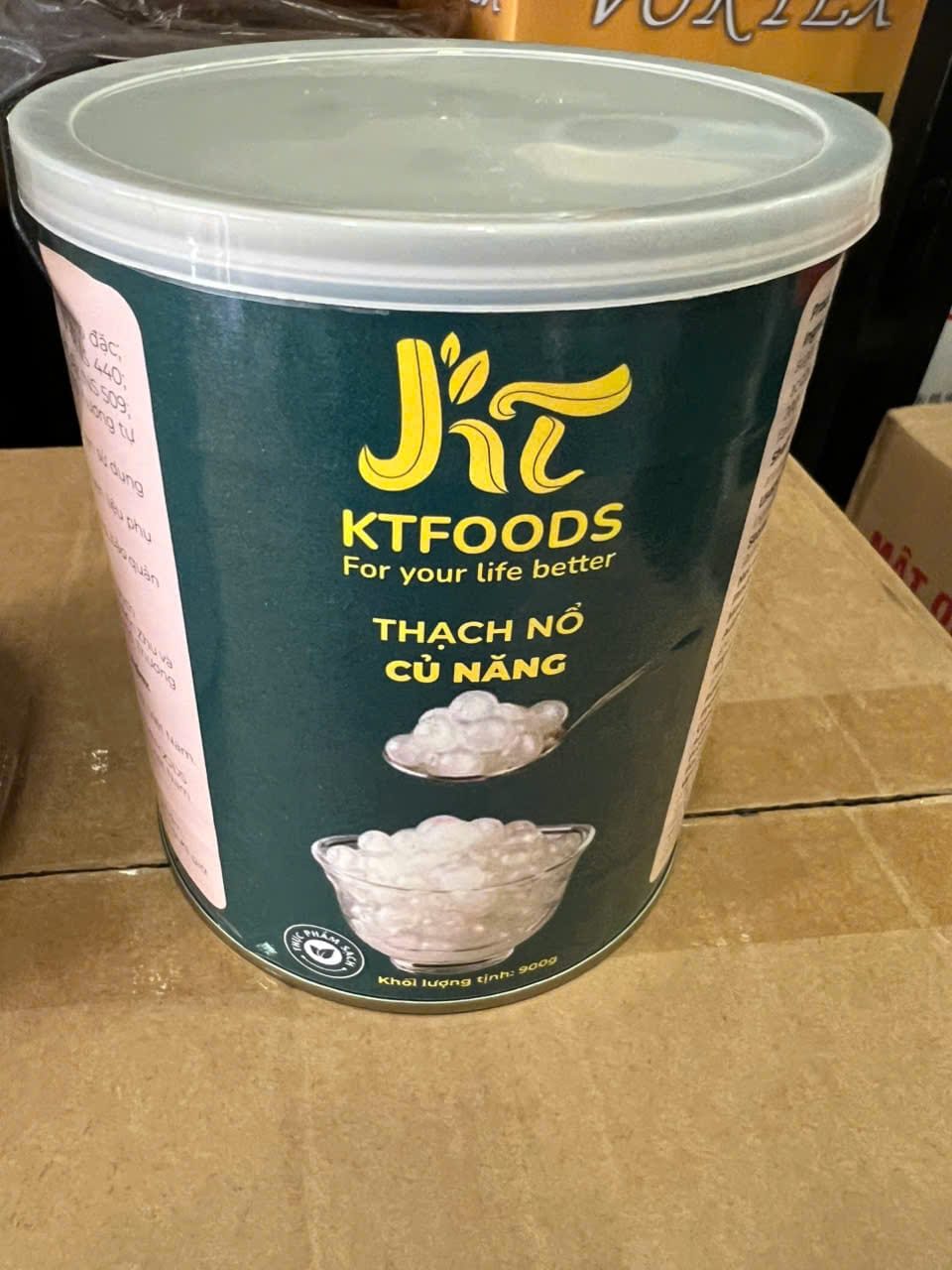 KT FOODS - Hạt Nổ Củ Năng Trắng - 900G