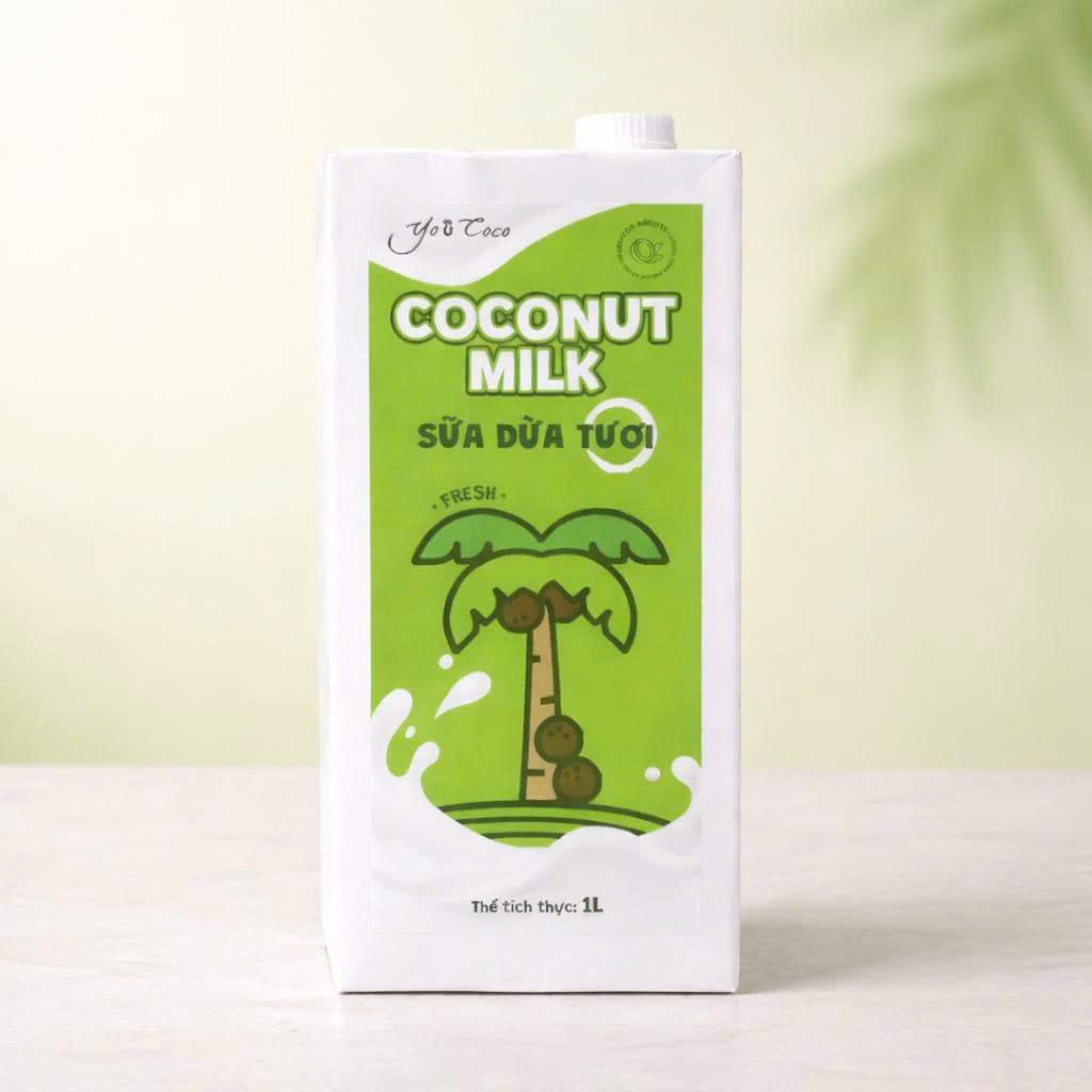 You Coco - Sữa Dừa Tươi 1L - T12 G2