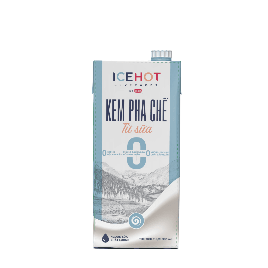 ICE HOT - Raw Milk Tea 936ml - T12