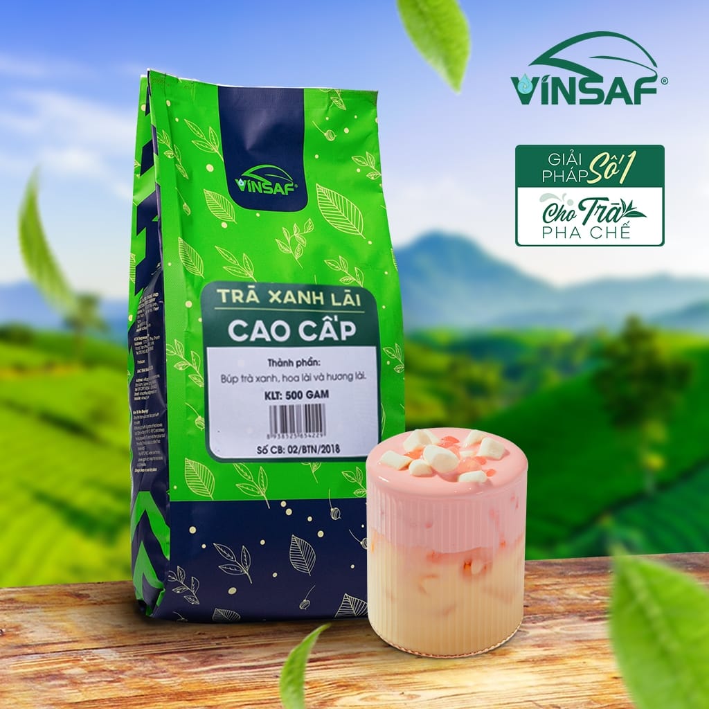 Vinsaf - Trà Xanh Lài Cao Cấp 500g - T30