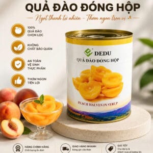 DEDU - Đào Ngâm - 820g