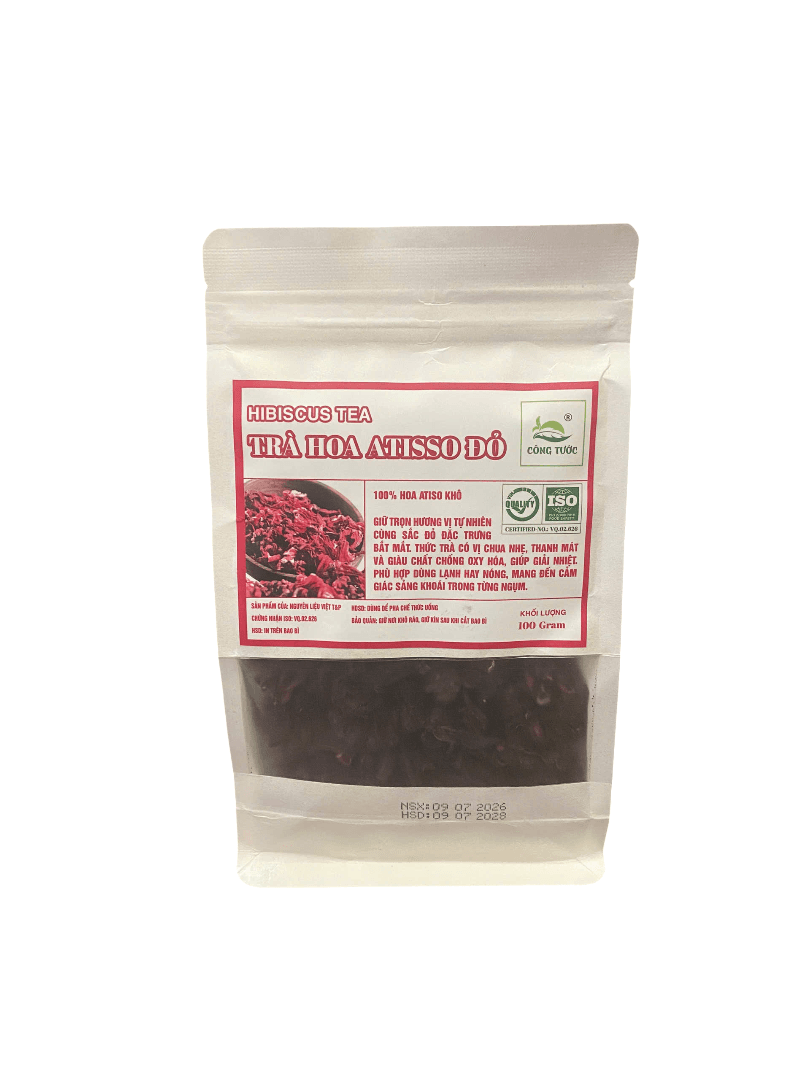 Công Tước - Hibiscus (Atiso Đỏ) 100g