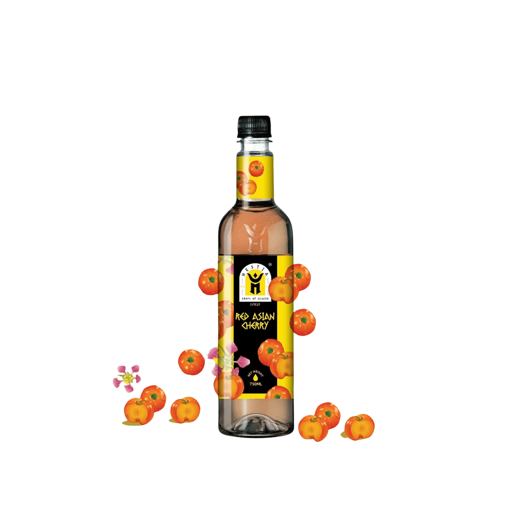 Hestia Red Asian Cherry - 750ml - Siro Sơ Ri